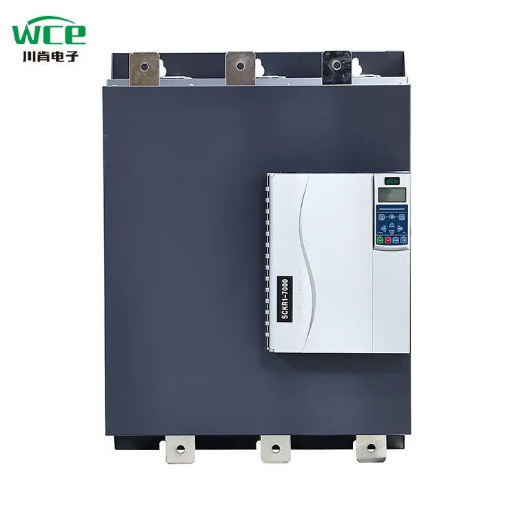 5.5kw-800kw bypass yumşaq başlanğıcda quraşdırılmış EMX3
